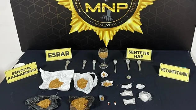 Malatya'da torbacı operasyonu: 3 tutuklama