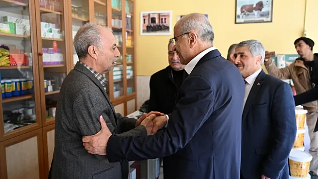 Sami Er Arapgir'i ziyaret etti... Destek istedi