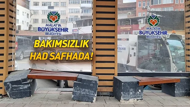 Büyükşehir Belediyesi ne zaman çalışacak? Minibüs durakları bakımsız!