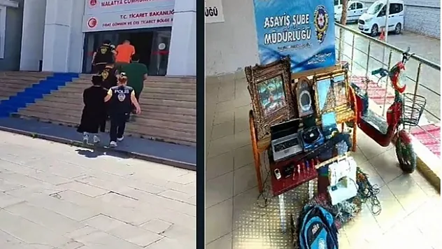 Hırsızlar 72 saatlik kamera görüntü izlenerek yakalandı