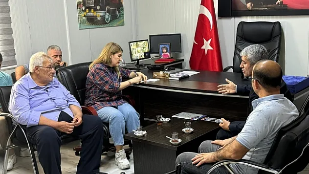 Ölmeztoprak, minibüsçü esnafının taleplerini dinledi