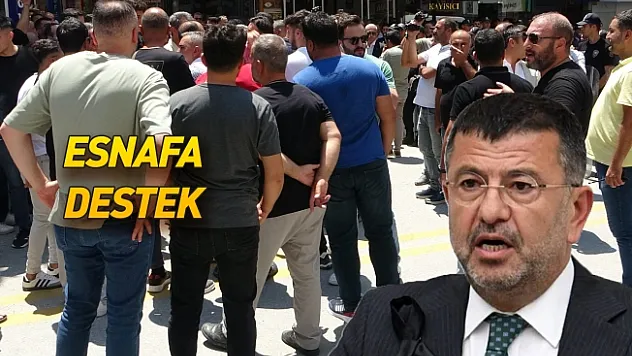 Ağbaba'dan Kışla caddesi esnafına destek!