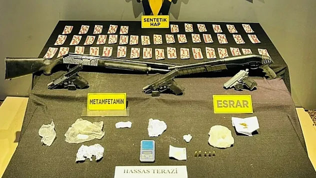 Malatya'da uyuşturucu operasyonu: 4 tutuklama