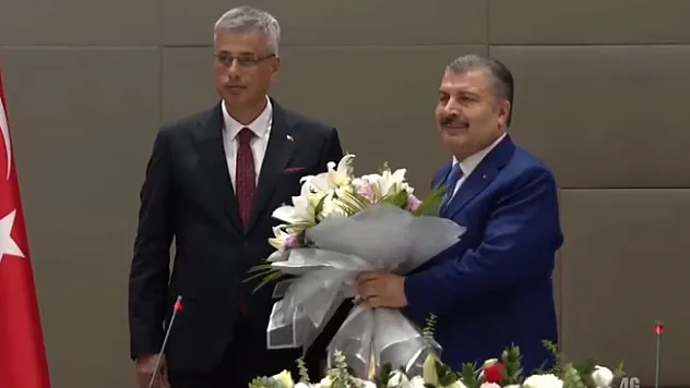 Sağlık Bakanlığı'nda devir teslim töreni