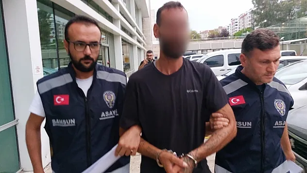 Cezaevinden çıktı!  Araçların camını kırarak hırsızlık yaptı