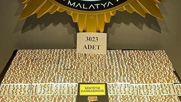 Malatya'da uyuşturucu operasyonu: 3 tutuklama