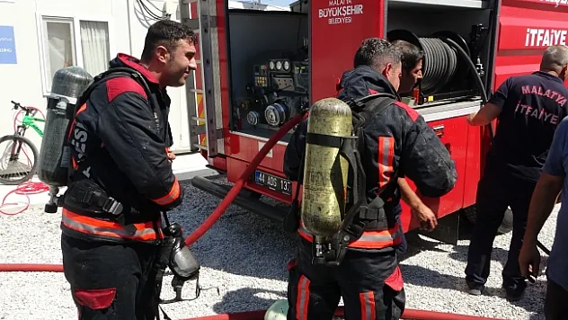 Malatya'da ikinci bir konteyner yangını daha