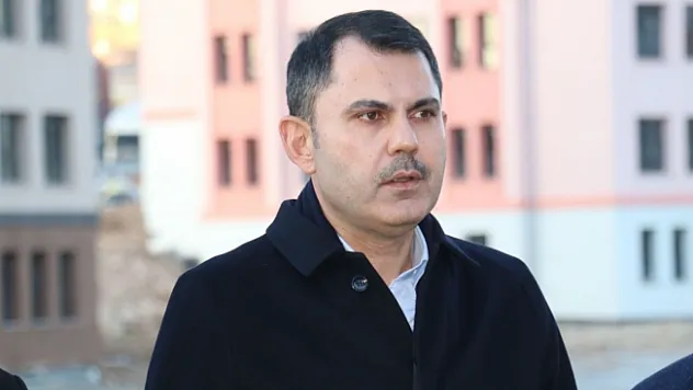 Malatya'ya gelen Bakan Kurum 2025 yılını işaret etti!