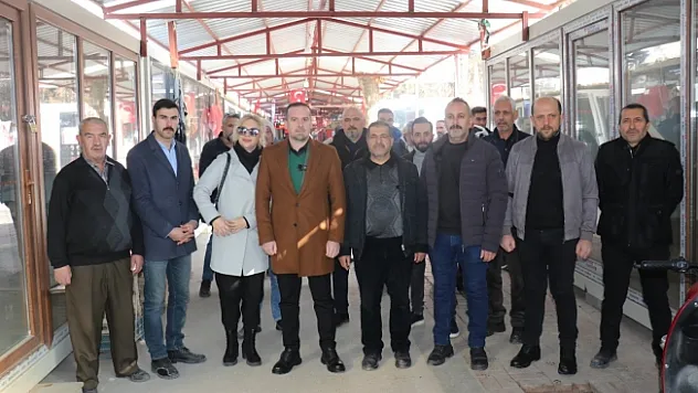 Karademir'den Kanalboyu esnafına ziyaret