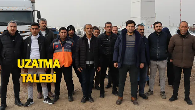Malatya'da TYP'liler 6 ay daha süre istiyor