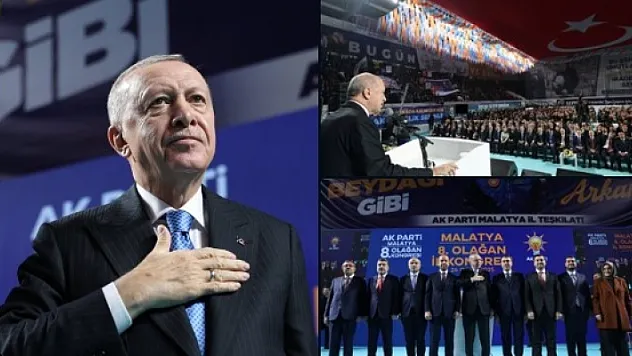 Erdoğan Malatya'ya teşekkür etti