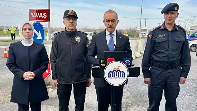 Vali Seddar Yavuz bayram tedbirlerini açıkladı!