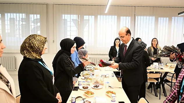 Başkan Geçit, kadın personelleri iftarda misafir etti
