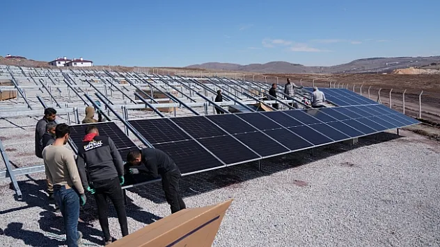 Battalgazi'de güneş enerjisi santrali faaliyete geçiyor