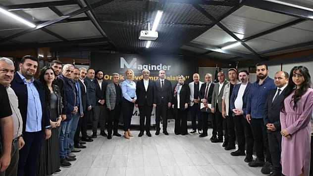 Başkan Er'den MAGİNDER'e ziyaret