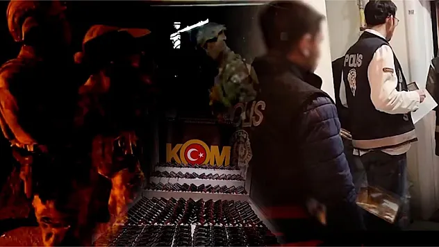 41 İlde Eş Zamanlı Silah Operasyonu