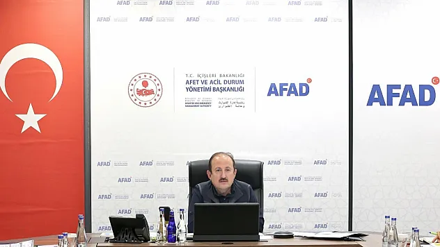 AFAD Deprem Bölgeleriyle Koordinasyon Toplantısı Yaptı