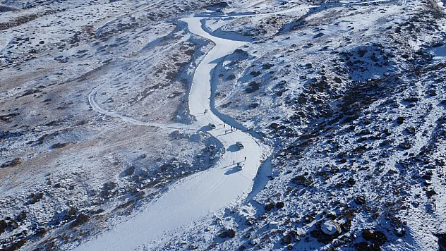Ağrı Dağı'nda 75 Kilometrelik Turizm ve Güvenlik Yolu Tamamlandı