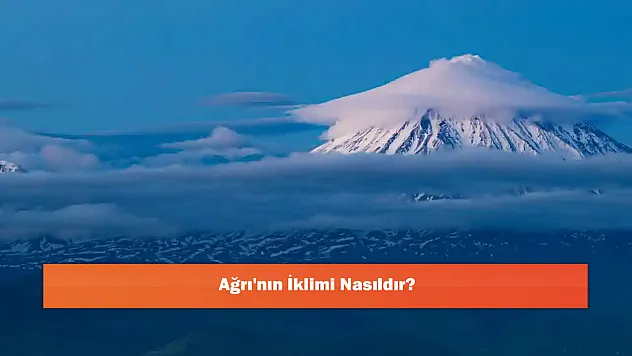 Ağrı'nın İklimi Nasıldır?