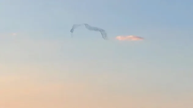 Akçadağ'da Doğanın Gösterisi! Kuşlar Gökyüzünde İz Bıraktı
