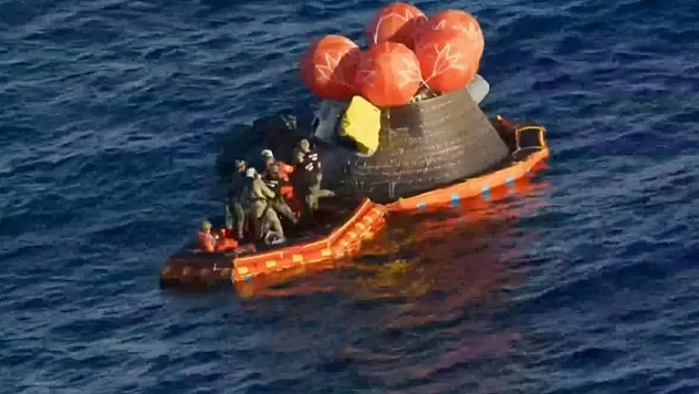 Artemis 2 Mürettebatı Okyanusa İndi!