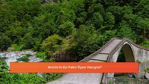 Artvin'in En Fakir İlçesi Hangisi?