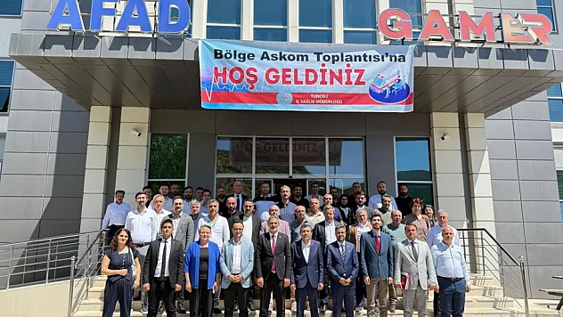 O toplantı Malatya başkanlığında Tunceli'de yapıldı