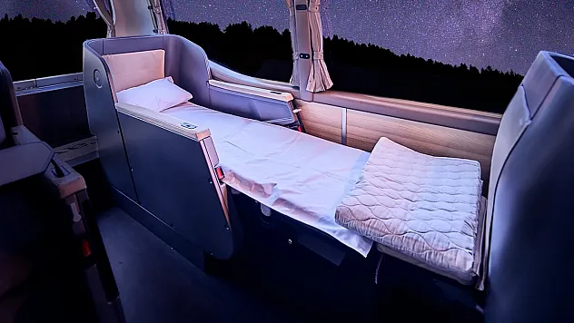 Avrupa'da Yeni Dönem: Yataklı Otobüslerle Konforlu Gece Yolculukları Başlıyor