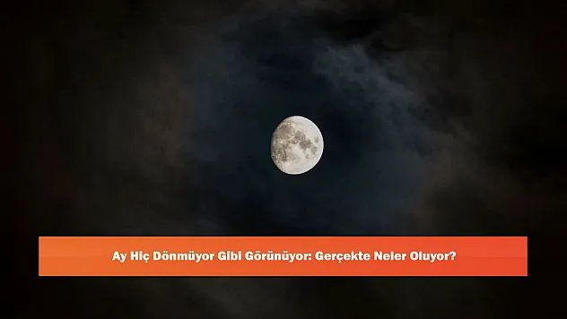 Ay Hiç Dönmüyor Gibi Görünüyor: Gerçekte Neler Oluyor?