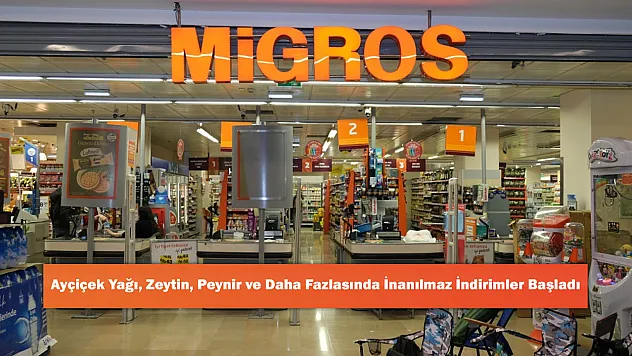 Ayçiçek Yağı, Zeytin, Peynir ve Daha Fazlasında İnanılmaz İndirimler Başladı