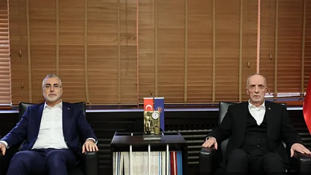 Bakan Işıkhan'dan TÜRK-İŞ ve HAK-İŞ'e Asgari Ücret Ziyareti