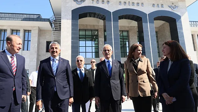 Bakan Uraloğlu Edirne Garı'nı İnceledi!