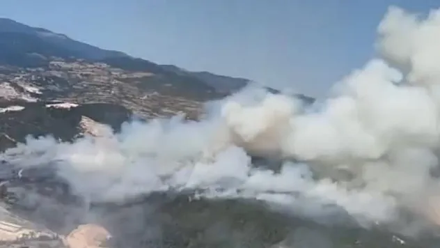 Balıkesir'de Alevler Ormana Ulaştı!