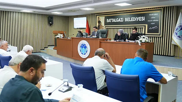 Battalgazi'de 22 gündem maddesi görüşüldü!