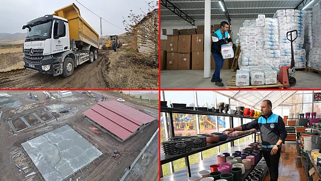 Battalgazi'de Belediye Çalışmaları Kesintisiz Devam Ediyor