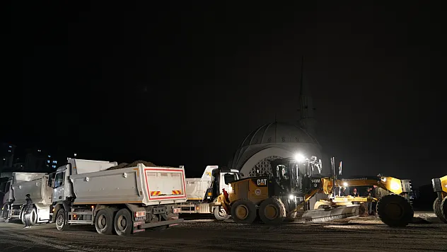 Battalgazi'de Büyük Değişim: Çamurlu TOKİ Cami Çevresi Yeniden Şekillendi