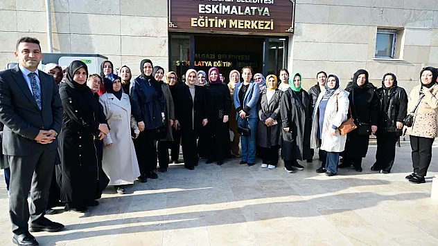 Battalgazi'de Kadın Kolları İlçenin Yeni Projelerini Yerinde İnceledi!