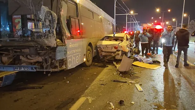 Battalgazi'de Zincirleme Trafik Kazası: 2 Ölü, 3 Yaralı