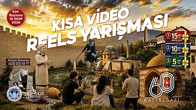 Battalgazi'nin Tarihini ve Kültürünü Anlatan Videolara Ödül! Başvurular Başladı