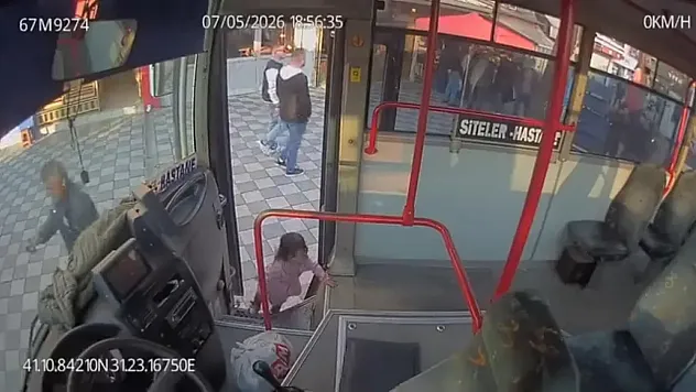 Bebek Firarda! Hareketli Anlar Kameraya Yansıdı