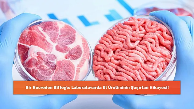 Bir Hücreden Bifteğe: Laboratuvarda Et Üretiminin Şaşırtan Hikayesi!