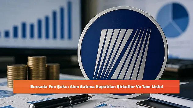 Borsada Fon Şoku: Alım Satıma Kapatılan Şirketler Ve Tam Liste!