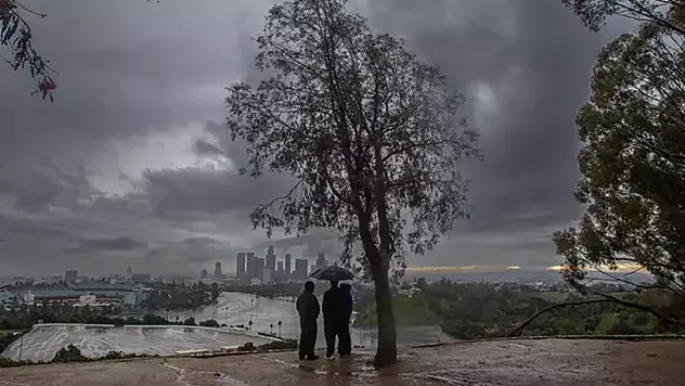 California'da Bir Günde Yaşanan Rekor Yağış Felaketi!