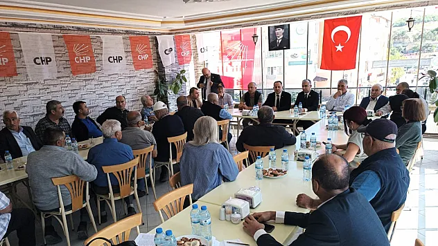 CHP Darende'de Haluk Ormancı Oybirliğiyle Yeniden Başkan