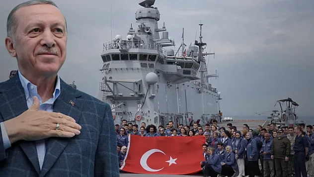 Cumhurbaşkanı Erdoğan'dan TCG Anadolu'nun Zafer Yolculuğu'na övgü