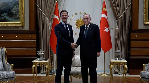 Cumhurbaşkanlığı Külliyesi'nde Hareketli Saatler! Erdoğan ve Mark Rutte Bir Araya Geldi