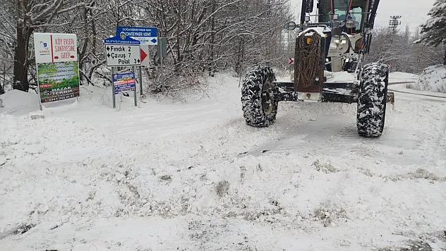 Darende'de Don ve Buzlanma Alarmı