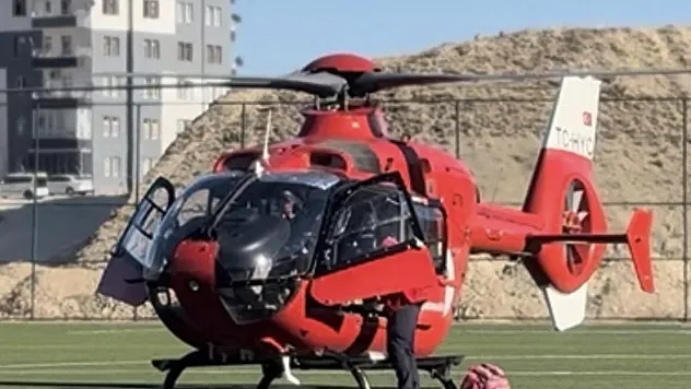 Darende'de Nefes Kesen Kurtarma Operasyonu! Kalp Krizi Geçiren Hasta İçin Helikopter Havalandı