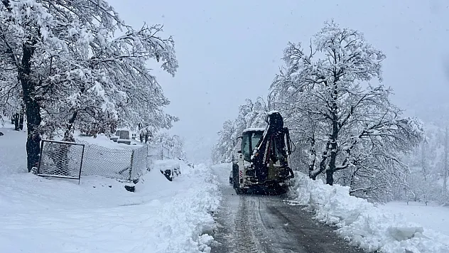 Doğanşehir'de Kar Kalınlığı Yarım Metreyi Geçti!