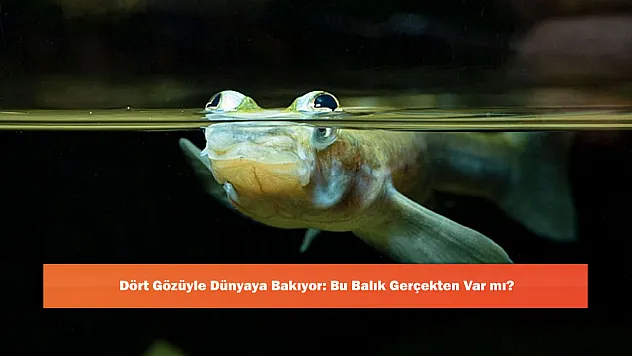 Dört Gözüyle Dünyaya Bakıyor: Bu Balık Gerçekten Var mı?